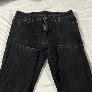 Men’s black American eagle jeans 32 x 30